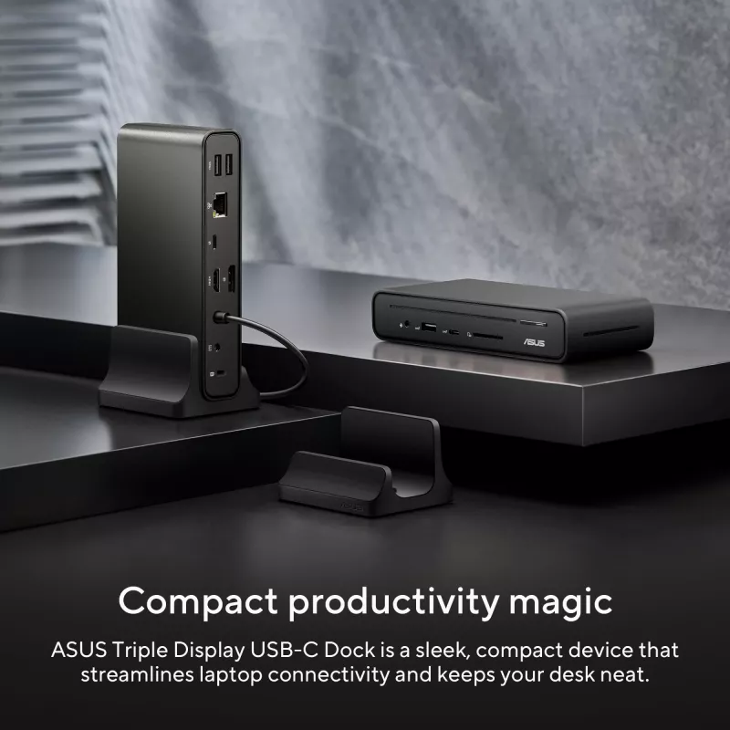 ASUS Triple Display USB-C Dock DC300 dokkimisjaam USB 3.2 Gen 2 (3.1 Gen 2) Type-C must