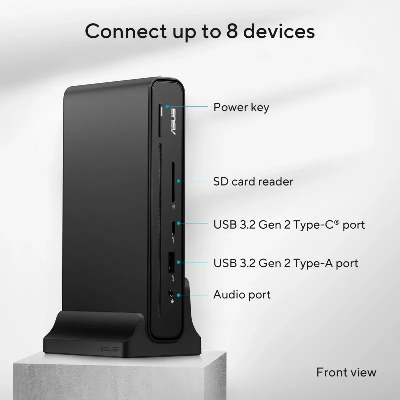 ASUS Triple Display USB-C Dock DC300 dokkimisjaam USB 3.2 Gen 2 (3.1 Gen 2) Type-C must