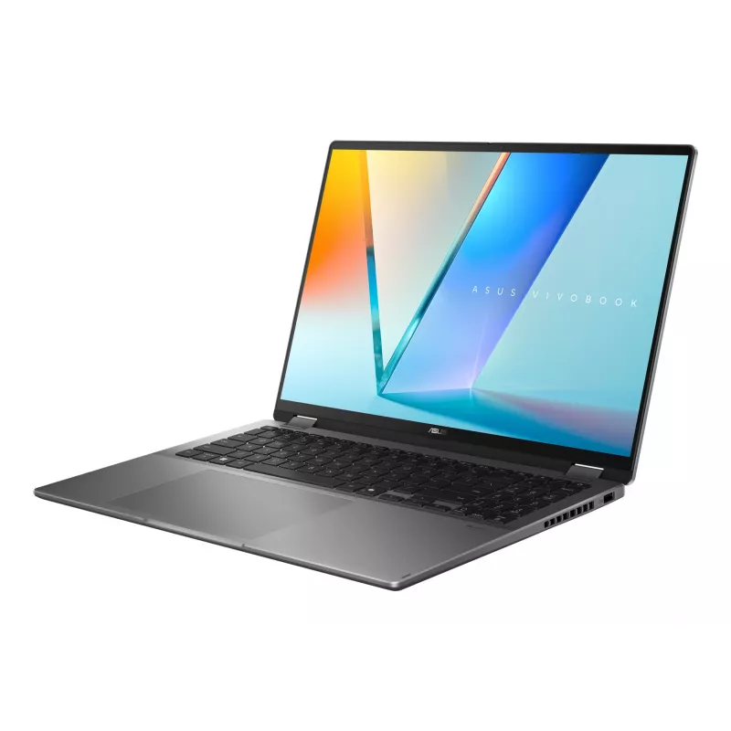 ASUS Vivobook 16 Flip TP3607SA-RJ033W Copilot+ PC Intel Core Ultra 7 256V Hübriid (2-in-1) 40,6 cm (16 tolli) Puuteekraan 3K 16 GB LPDDR5x-SDRAM 1 TB SSD Wi-Fi 7 (802.11be) Windows 11 Home Must, Hall