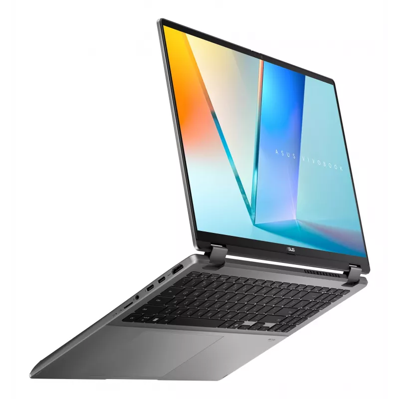 ASUS Vivobook 16 Flip TP3607SA-RJ033W Copilot+ PC Intel Core Ultra 7 256V Hübriid (2-in-1) 40,6 cm (16 tolli) Puuteekraan 3K 16 GB LPDDR5x-SDRAM 1 TB SSD Wi-Fi 7 (802.11be) Windows 11 Home Must, Hall