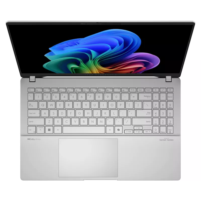 Sülearvuti ASUS Vivobook S 15 S5507QA — Qualcomm Snapdragon X1E-78-100, 15,6 tolli 3K, 32 GB RAM, 1 TB SSD, Windows 11 Home, hõbedane