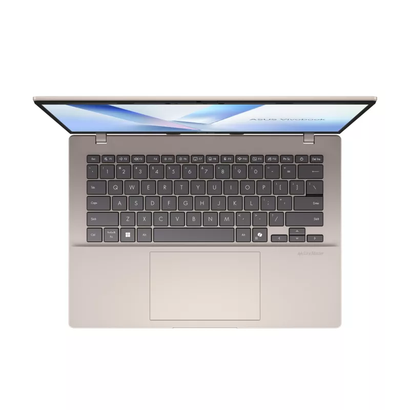ASUS Vivobook 14 X1407QA-LY045W Copilot+ PC Snapdragon X1-26-100 sülearvuti 35,6 cm (14 tolli) WUXGA 16 GB LPDDR5x-SDRAM 512 GB SSD Wi-Fi 6E (802.11ax) Windows 11 Home kuldne