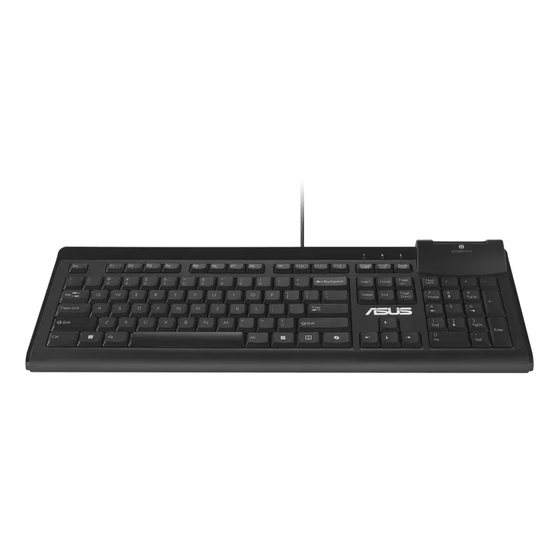 ASUS Smart Card KU100 klaviatuur kodu/kontorile USB must