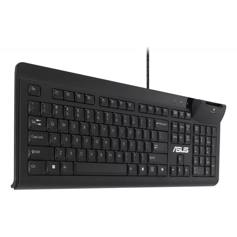 ASUS Smart Card KU100 klaviatuur kodu/kontorile USB must