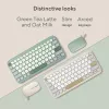 Juhtmeta Bluetooth-klaviatuur ASUS Marshmallow KW100 — USA paigutus, kaerapiim