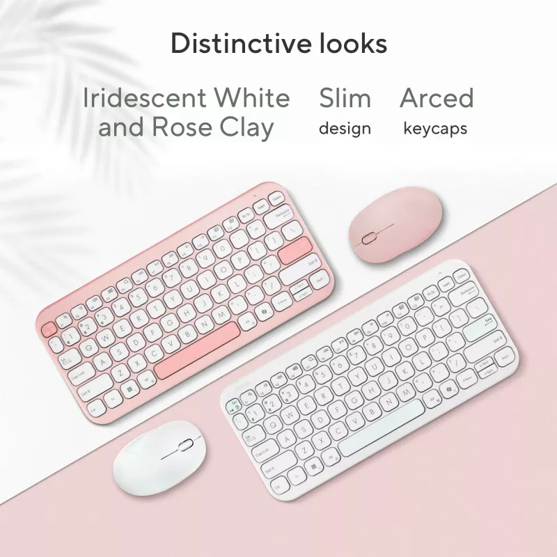 Juhtmeta Bluetooth-klaviatuur ASUS Marshmallow KW100 — USA rahvusvaheline paigutus, kompaktne disain