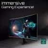 GIGABYTE GS27QCA 27-tolline QHD kumer mängurimonitor - 2560 x 1440, 180 Hz, 1 ms, 250 cd/m², FreeSync, HDR-valmidus, HDMI 2.0, DisplayPort 1.4