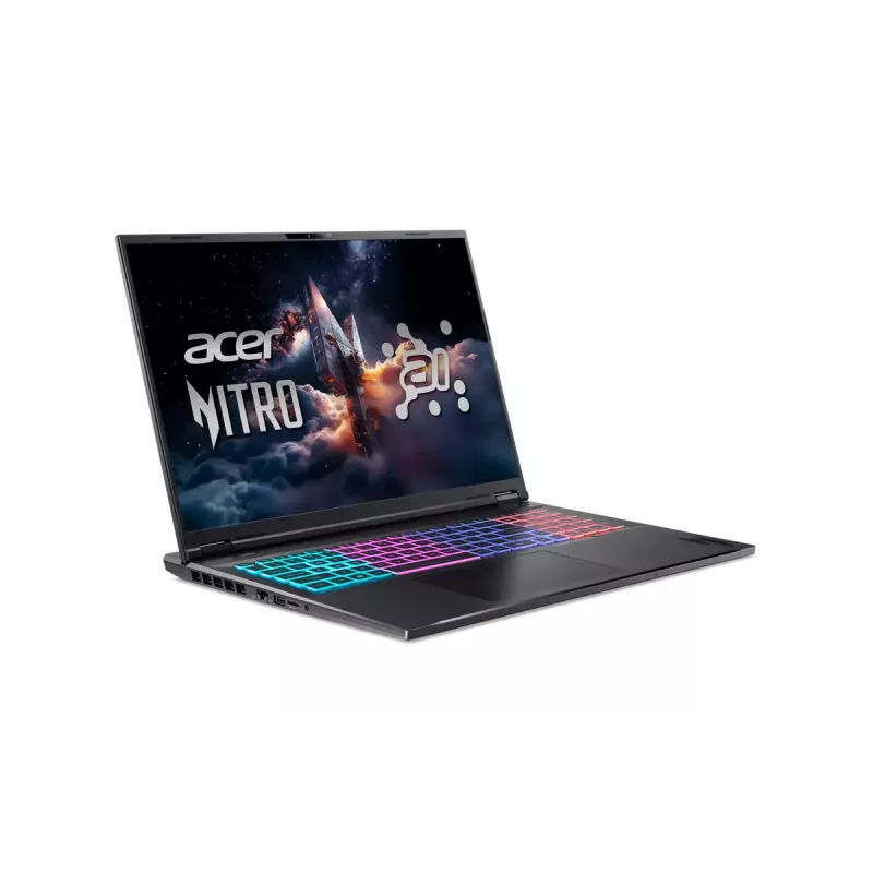 Sülearvuti Acer Nitro 18 AI AN18-61-R40J — 18-tolline WQXGA, AMD Ryzen 7, 16 GB muutmälu, 1 TB SSD, NVIDIA GeForce RTX 5070