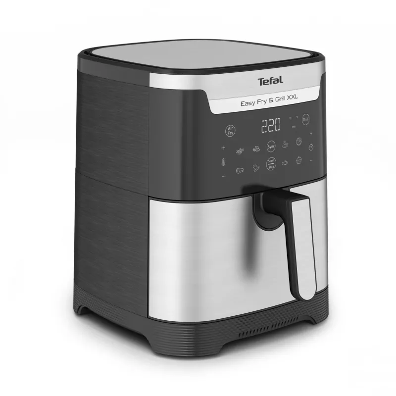 Tefal Easy Fry & Grill EY801D 6,5 L eraldiseisev 1650 W kuumaõhufritüür roostevaba teras
