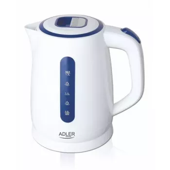 Elektriline veekeetja Adler 1,7 L 2200 W Sinine Valge