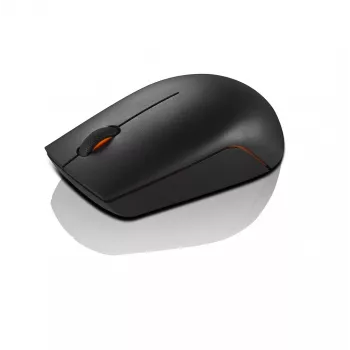 Lenovo Wireless Compact hiir 300 Must, 1000 DPI, 2,4 GHz