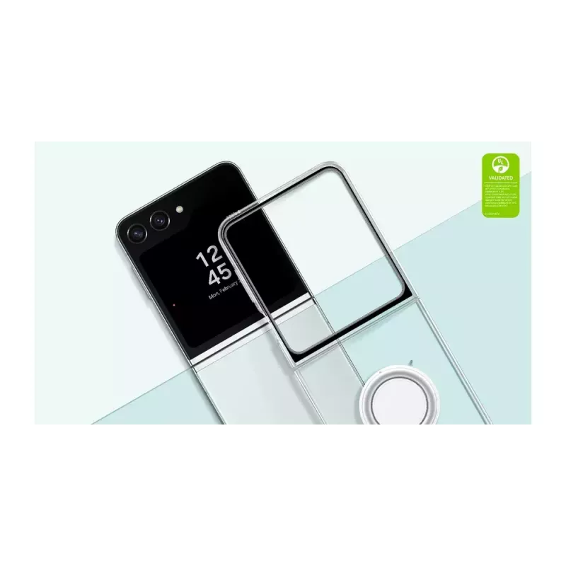 Samsung EF-XF731CTEGWW mobiiltelefoni ümbris 17 cm (6.7 inch) kate Läbipaistev
