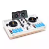 DJ-kontroller Hercules DJControl Mix Ultra – valge, mobiilne Bluetooth-kontroller