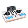 DJ-kontroller Hercules DJControl Mix Ultra – valge, mobiilne Bluetooth-kontroller