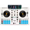 DJ-kontroller Hercules DJControl Mix Ultra – valge, mobiilne Bluetooth-kontroller