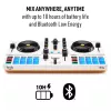 DJ-kontroller Hercules DJControl Mix Ultra – valge, mobiilne Bluetooth-kontroller