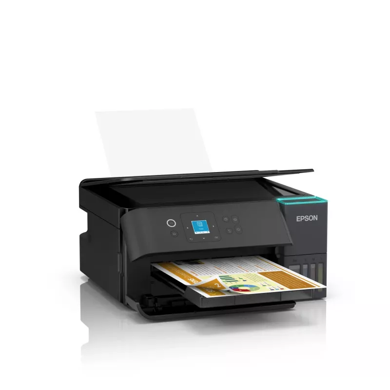 Epson EcoTank L4360 tindiprinter mitmeotstarbeline printer — värviline A4, 4800×1200 DPI, Wi‑Fi, kahepoolne printimine