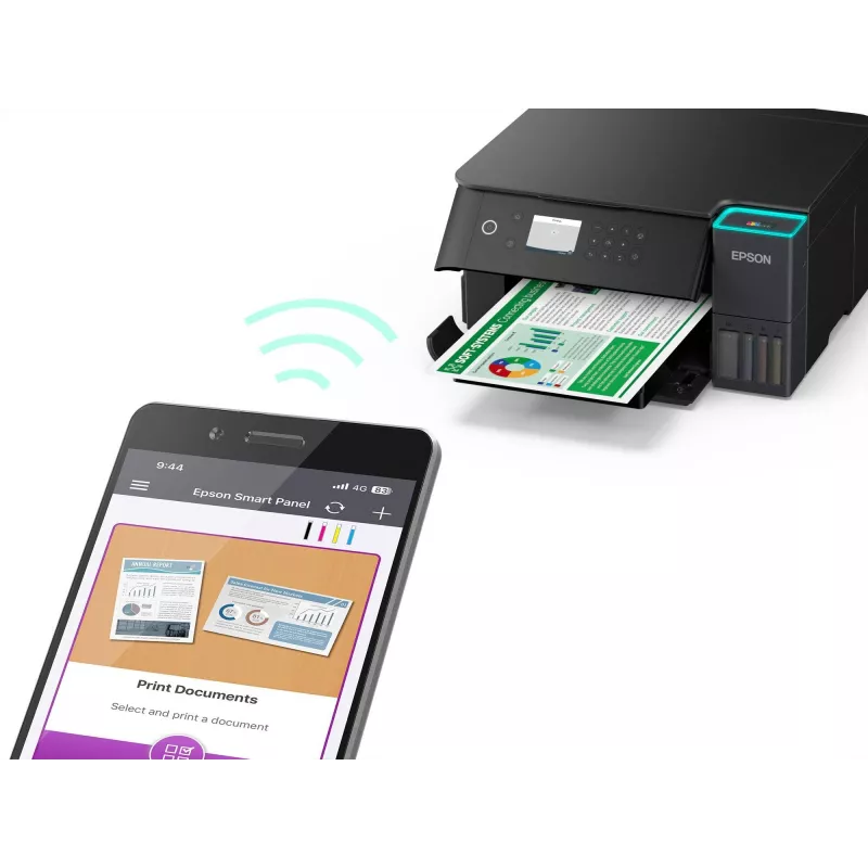 Multifunktsionaalne tindiprinter Epson EcoTank L6360 — värviline, A4, 4800x1200 DPI, 35 ppm, Wi‑Fi, dupleks