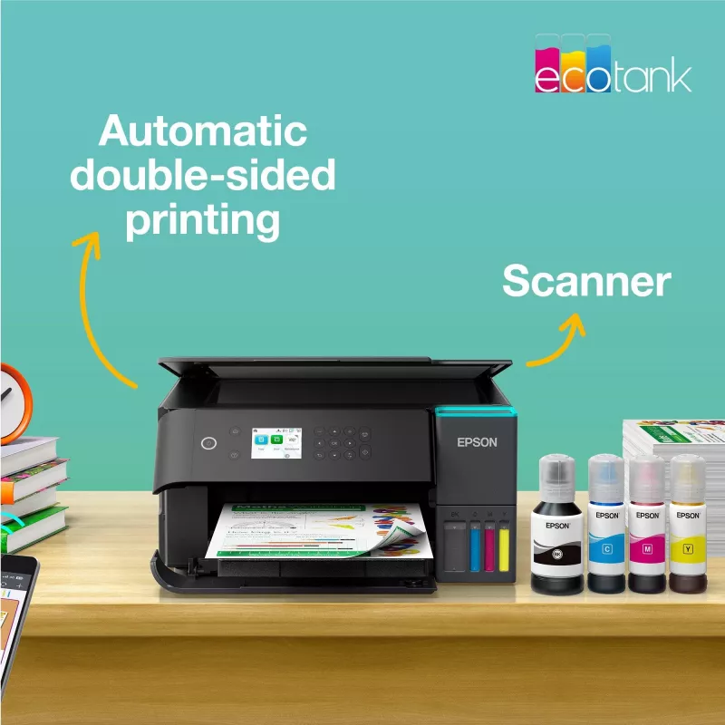 Multifunktsionaalne tindiprinter Epson EcoTank L6360 — värviline, A4, 4800x1200 DPI, 35 ppm, Wi‑Fi, dupleks