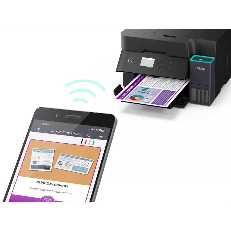 Multifunktsionaalne tindiprinter Epson EcoTank L6370 — värviline, A4, 4800x1200 DPI, Wi‑Fi, Ethernet