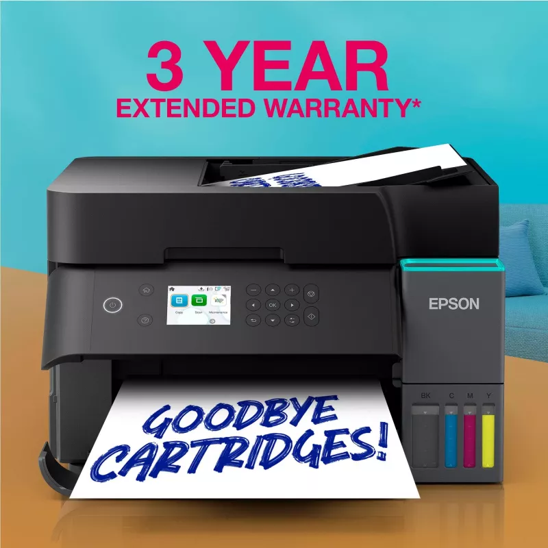 Multifunktsionaalne tindiprinter Epson EcoTank L6370 — värviline, A4, 4800x1200 DPI, Wi‑Fi, Ethernet