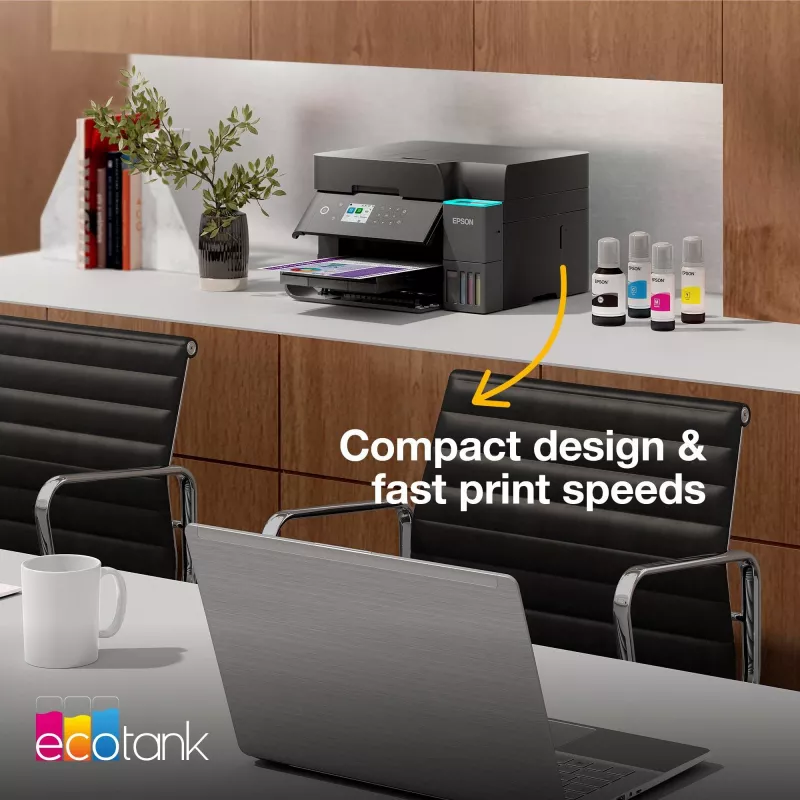 Multifunktsionaalne tindiprinter Epson EcoTank L6370 — värviline, A4, 4800x1200 DPI, Wi‑Fi, Ethernet