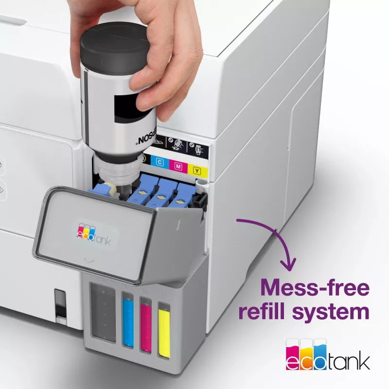 Multifunktsionaalne tindiprinter Epson EcoTank L6376 — Värviline, A4, 4800 x 1200 DPI, 35 ppm, Wi‑Fi, Ethernet, Dupleks