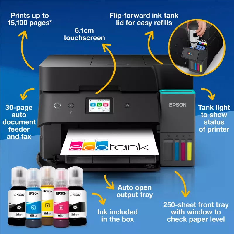 Epson EcoTank L6390 tindiprinter A4 4800 x 1200 DPI Wi-Fi