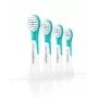 Sonicare For Kids asendusharjapead Philips HX6034/90 — 4 tk, sinine/valge, 3‑kuuline vahetus