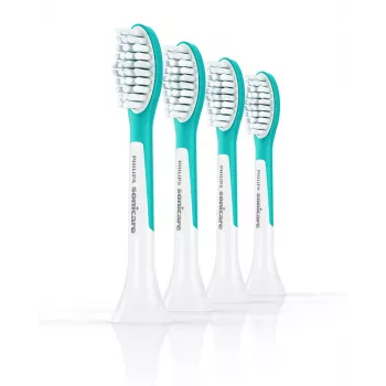 Hambaharjapead Philips Sonicare For Kids HX6044/90, 4 tk, sinine/valge, 3-kuuline asendus