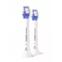 Hambaharja vahetuspead Philips HX6052/87 Sensitive, 2 tk, eriti pehmed harjased, valge