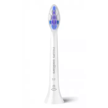 Hambaharja vahetuspead Philips HX6052/87 Sensitive, 2 tk, eriti pehmed harjased, valge