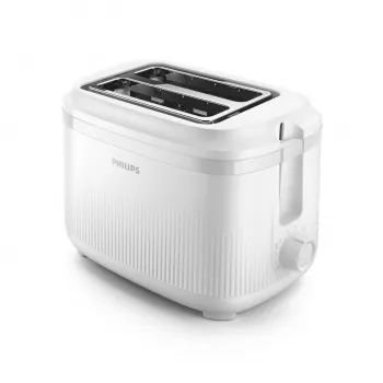 Philips 3000 seeria röster, 2 viilu, valge, metall, nupud, pöördnupp, 900 W, 220-240 V