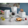 Philips 3000 seeria röster, 2 viilu, valge, metall, nupud, pöördnupp, 900 W, 220-240 V