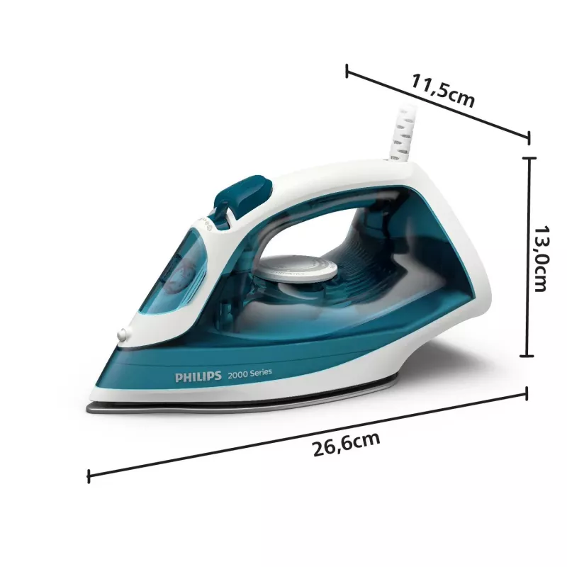 Philips 2000 seeria DST2020/90 triikraud Aurutriikraud Keraamiline tald 2000 W Aqua värv