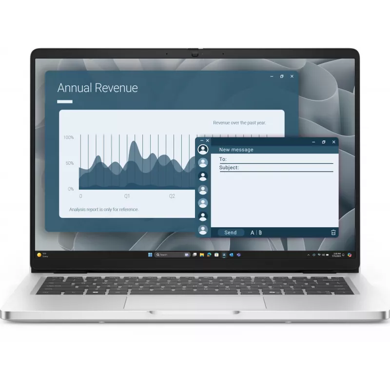 Sülearvuti Dell 14-tolline Pro PC14255 — AMD Ryzen AI 7 PRO 350 3.5 GHz, 16 GB RAM, 512 GB SSD, AMD Radeon 860M, Windows 11 Pro