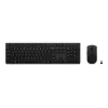 Lenovo 4X31R64316 klaviatuur ja hiir komplekt Office RF juhtmevaba + Bluetooth QWERTY USA inglise hall