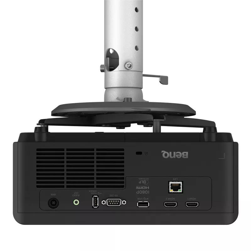 Lühikese projektsioonikaugusega projektor BenQ LH830ST — DLP, UHD 4K (3840x2160), 4000 ANSI luumenit, laser, fikseeritud suum, 16:9, must