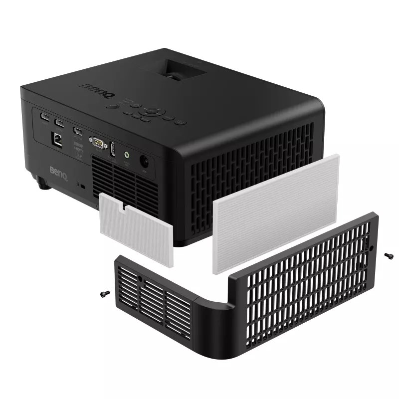 Lühikese projektsioonikaugusega projektor BenQ LH830ST — DLP, UHD 4K (3840x2160), 4000 ANSI luumenit, laser, fikseeritud suum, 16:9, must