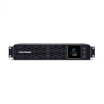 UPS Line-Interactive CYBERPOWER CP1200EIPFCRM2U 12 kVA / 720 W, 8 AC-pistikupesa, suletud pliiaku, riiulipaigaldus, must