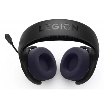 Lenovo Legion H410 kõrvaklapid traadita peakomplekt mängimiseks USB USB-C Bluetooth must, lilla