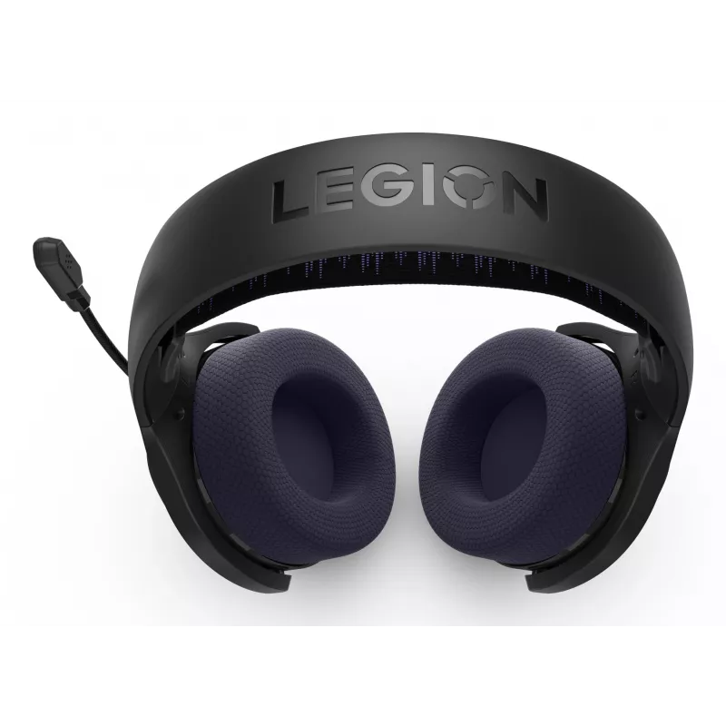 Lenovo Legion H410 kõrvaklapid traadita peakomplekt mängimiseks USB USB-C Bluetooth must, lilla