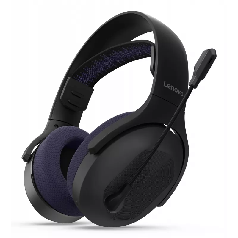 Lenovo Legion H410 kõrvaklapid traadita peakomplekt mängimiseks USB USB-C Bluetooth must, lilla