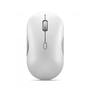 Juhtmeta vaikne hiir Lenovo 700 Multi-Device, kahekäeline, optiline, 4000 DPI, RF + Bluetooth, 8 nuppu, valge