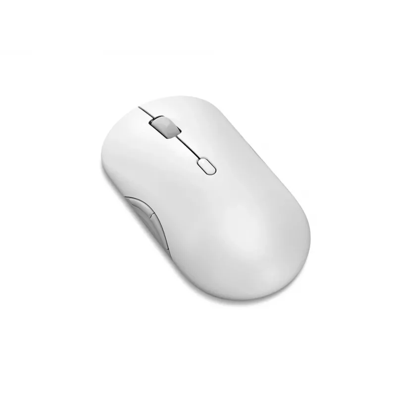 Juhtmeta vaikne hiir Lenovo 700 Multi-Device, kahekäeline, optiline, 4000 DPI, RF + Bluetooth, 8 nuppu, valge