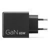 Mobiilseadme laadija Lenovo G0A6065BEU — Universaalne sise-vahelduvvoolulaadija, 2× USB-C, 100–240 V, 1,5 m kaabel, must