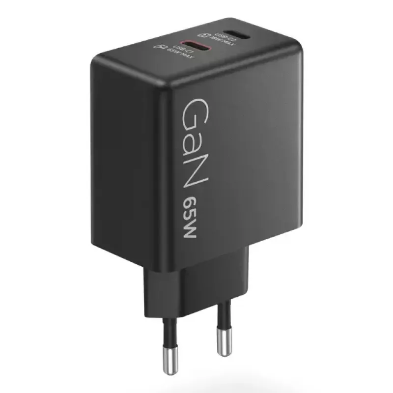 Mobiilseadme laadija Lenovo G0A6065BEU — Universaalne sise-vahelduvvoolulaadija, 2× USB-C, 100–240 V, 1,5 m kaabel, must