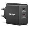 Mobiilseadme laadija Lenovo G0A6065BEU — Universaalne sise-vahelduvvoolulaadija, 2× USB-C, 100–240 V, 1,5 m kaabel, must