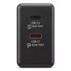 Mobiilseadme laadija Lenovo G0A6065BEU — Universaalne sise-vahelduvvoolulaadija, 2× USB-C, 100–240 V, 1,5 m kaabel, must