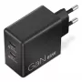 Mobiilseadme laadija Lenovo G0A6065BEU — Universaalne sise-vahelduvvoolulaadija, 2× USB-C, 100–240 V, 1,5 m kaabel, must